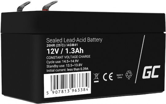 Green Cell Baterie UPS cu Capacitate 1.3Ah și Tensiune 12V AGM41 1buc