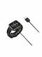 Tactical USB Charging Cable Μαύρο (Realme Watch 2 / Watch 2 Pro)