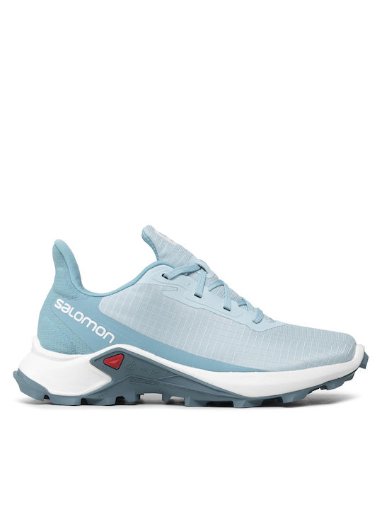 Salomon Alphacross 3 Γυναικεία Αθλητικά Παπούτσια Trail Running Crystal Blue / White / Delphin Blue