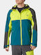 Rinno Jachetă Impermeabilă Blue / Lime