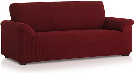 Mc Decor Delos Elastische Abdeckung für Dreisitziges Sofa Red 170εκ. 1Stück MCL.EL.DHLOS.TR-KOKKINO