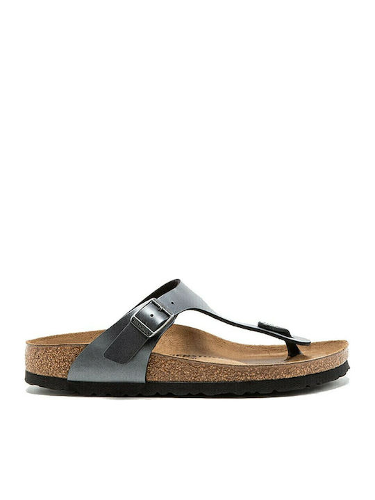 Birkenstock Gizeh Дамски Анатомични Сандали Мет...