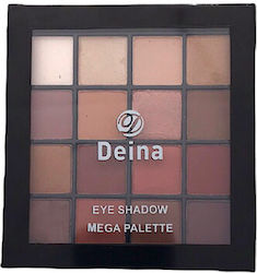 Deina Cosmetics 601 Παλέτα Σκιών Ματιών