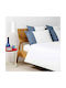 Tommy Hilfiger Tailor Pillowcase with Envelope Cover Indigo 50x80cm.