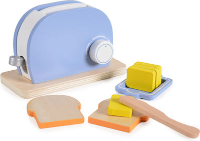 Moni Kids Household Appliance Φρυγανιέρα made of Wood 9pcs