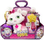 KD Group Plush Shimmer Stars Jelly Bean Γάτα με Τσαντάκι for 4+ Years 20 cm