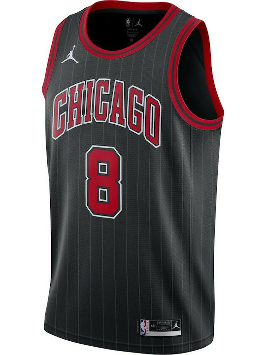 Zach LaVine Bulls Statement Edition 2020 Ανδρική Φανέλα Εμφάνισης Μπάσκετ