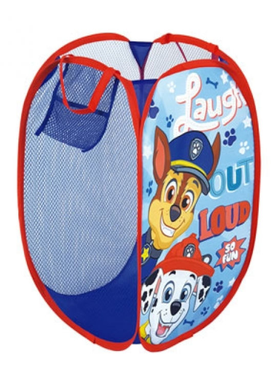 Arditex Kids Fabric Foldable Toy Storage Bakset Paw Patrol Multicolour 36x36cm