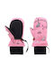 Sinner Kids MIttens Pink