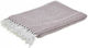 Click Sofa Throw 2 Seater 170x230cm Burgundy / White