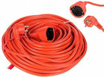 Extension Cable Cord 3 x 2.5mm²/50m Orange