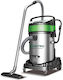 Maestro MVC-301/70L Σκούπα Στερεών 3000W με Ανοξείδωτο Κάδο 70lt
