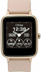 Q&Q Citrea Smartwatch mit Pulsmesser (Rosa)