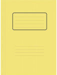 Uni Pap Folder for Paper A4 Yellow