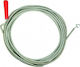 Inter Inter Steel Drain Unblockers 5m with Maximum Unclogging Thickness 6mm