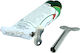 Ecosavers 0565 Zahnpasta-Quetscher Inox Silber