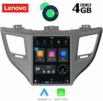 Lenovo SSX 9997_GPS Tesla Ηχοσύστημα Αυτοκινήτου για Hyundai Tucson 2015-2019 (Bluetooth/USB/WiFi/GPS) με Οθόνη Αφής 9.7"