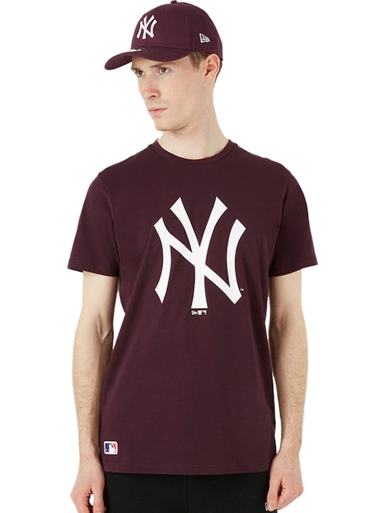 New Era MLB New York Yankees T-Shirt Burgundy