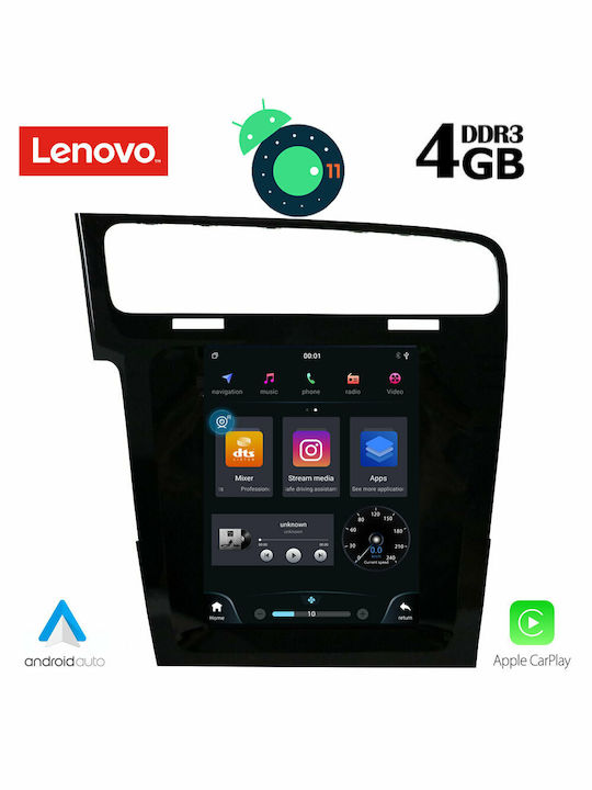 Lenovo Sistem Audio Auto pentru Volkswagen Magazin online de golf 2013-2021 (Bluetooth/USB/AUX/WiFi/GPS/Apple-Carplay/Partitură) cu Ecran Tactil 9.7" DIQ_SSX_9985