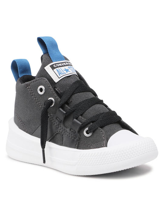 Converse Παιδικά Sneakers High Chuck Taylor All Star Ultra Ανατομικά Μαύρα