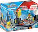 Playmobil City Action Construction with Lifting Crane for 4-10 years old