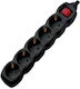 Com Power Strip 5 Positions with Switch and Cable 1.5m