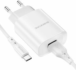 Borofone Charger with USB-A Port and Cable USB-...