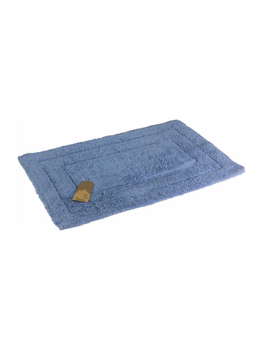 Viosarp Bath Mat Cotton 29496 Νο29489 Blue 40x60cm