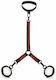 Fifty Shades of Grey Sweet Anticipation Collar & Wrist Cuffs Neck & Limb Restraint Set Collar & Wrist Cuffs in Gray Color