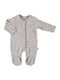 Biorganic Babystrampler Langärmliges Gray