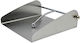 Ankor Metallic Napkin Holder Silver 17.5x17.5x6cm 812493