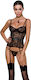 Passion Leticia Sexy Korsetts Schwarz