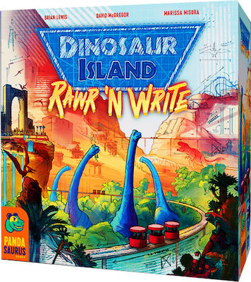 Pandasaurus Games Board Game Dinosaur Island: Rawr & Write for 1-4 Players 8+ Years (EN)