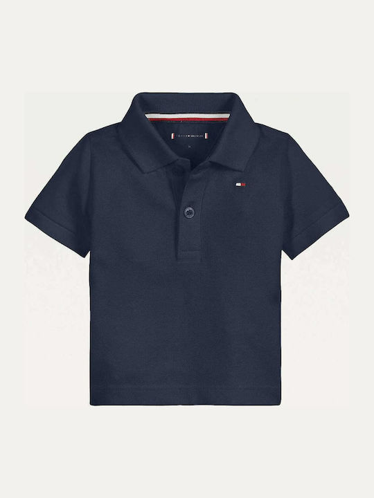 Παιδικό Polo Κοντομάνικο Navy Μπλε