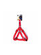 Pet Camelot Dog Harness Easy Walker 3505 Red Medium 20mm x 50-70cm 3505-RED