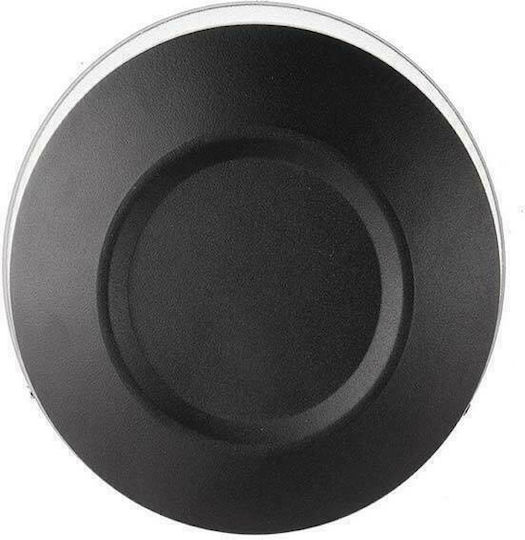 Ondaluce Leuchte Wand LED Schwarz 16x8cm Ondaluce Leuchte Wand LED Schwarz 16x8cm
