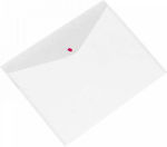 Comix envelope transparent PP button envelope A3 Y43x30.5cm - 12 pcs