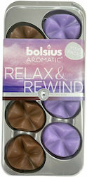 Bolsius Set Fragrance Wax Melts Relax & Rewind 8pcs