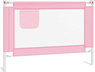 vidaXL Bed Rails in Pink Color 90x25cm 1pcs