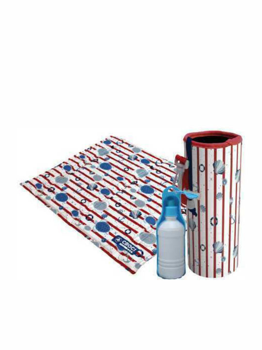 Croci Kit Freshpren Matratze für Hunde Rechteck Kühlendes 50x40cm.