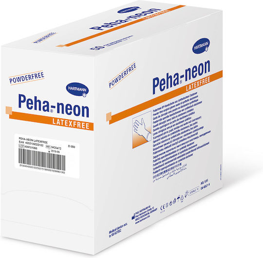 Hartmann Peha-neon Latexfree Surgical Examination Gloves Powder Free Beige 100pcs