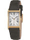 Boccia Women's Watch with Black Leather Strap