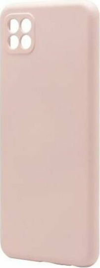 iNOS Liquid Back Cover Σιλικόνης Σομόν (Galaxy A22 5G)