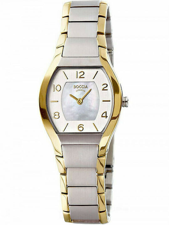 Boccia Women's Watch with Silver Metal Bracelet