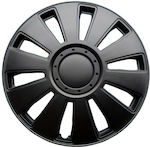 Auto Gs Car Hubcap Set ΚΤ-1013 16" 4pcs Black