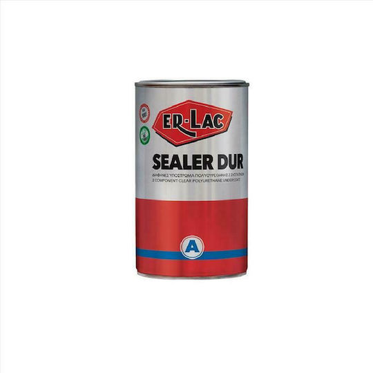 ER-LAC Sealer Dur A Pool Ground Pad Transparent Polyurethane Underlay 2C Furniture Suitable for Wood 1lt
