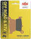 SBS Motorcycle Brake Pads Rear CR 250R 90'-01' Suzuki RM 250 96'-11' Yamaha WRF 250 01'-02' YZ 250 98'-02' for Yamaha WRF 250 YZ 250