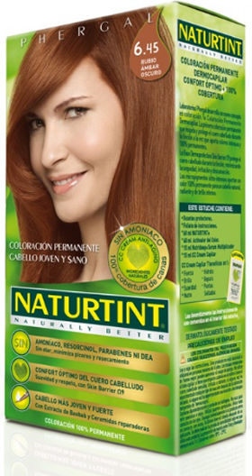Naturtint Permanenter Farbstoff Haarfärbemittel Ohne Ammoniak 6.45 165ml 7gr