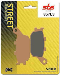 SBS Motorcycle Brake Pads Honda Cb 600f Hornet 98'-13' / Kawasaki Z750 07'-12' / Suzuki Dl 650 V-strom 04'-16' / Yamaha Yzf R6 03'-15' for Kawasaki Z750 / Z1000 / Z800 Yamaha XT / MT-07 / MT-09 / XSR 700