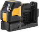 Dewalt Selbstnivellierend Linear Laser-Wasserwaage Grüner Strahl 18V mit Arbeitsbereich 30m